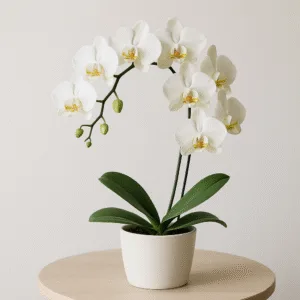 Orchidėja su vazonu